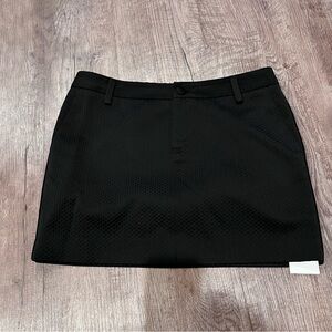 Zadig & Voltaire Black Textured Mini Skirt jack bf deluxe size ~ 6